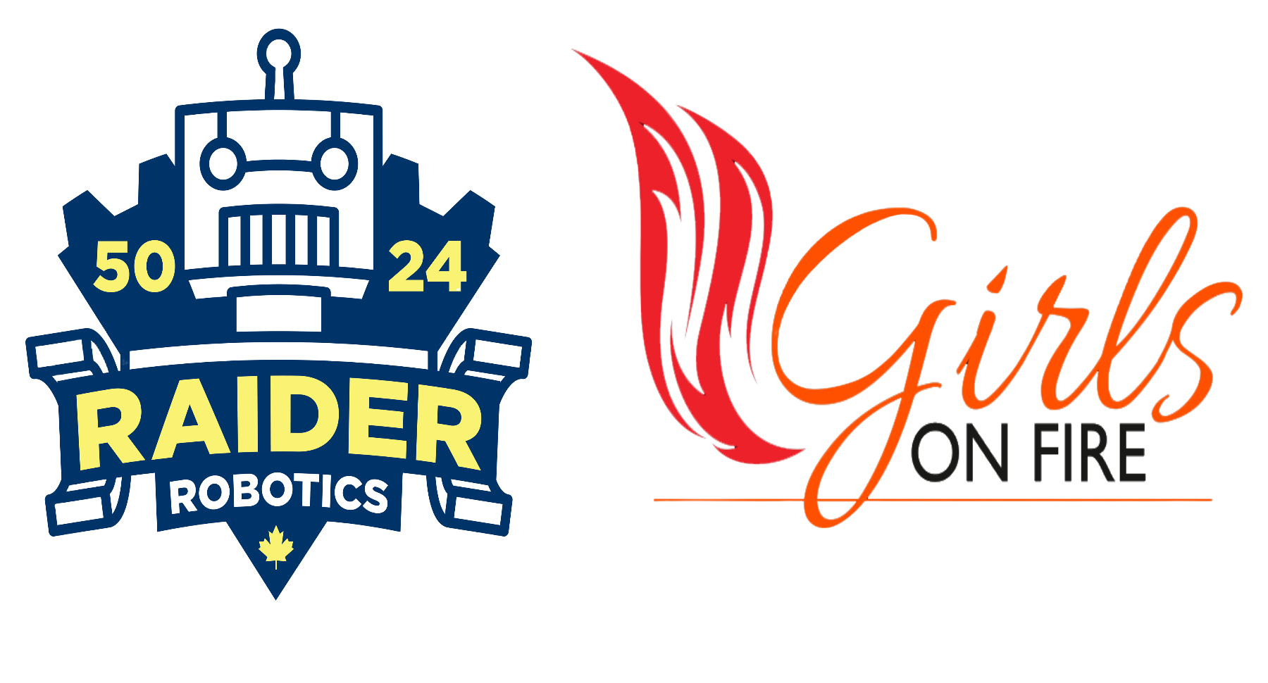 Photo of FIRST Robotics Teams 5024 and 5679 logos